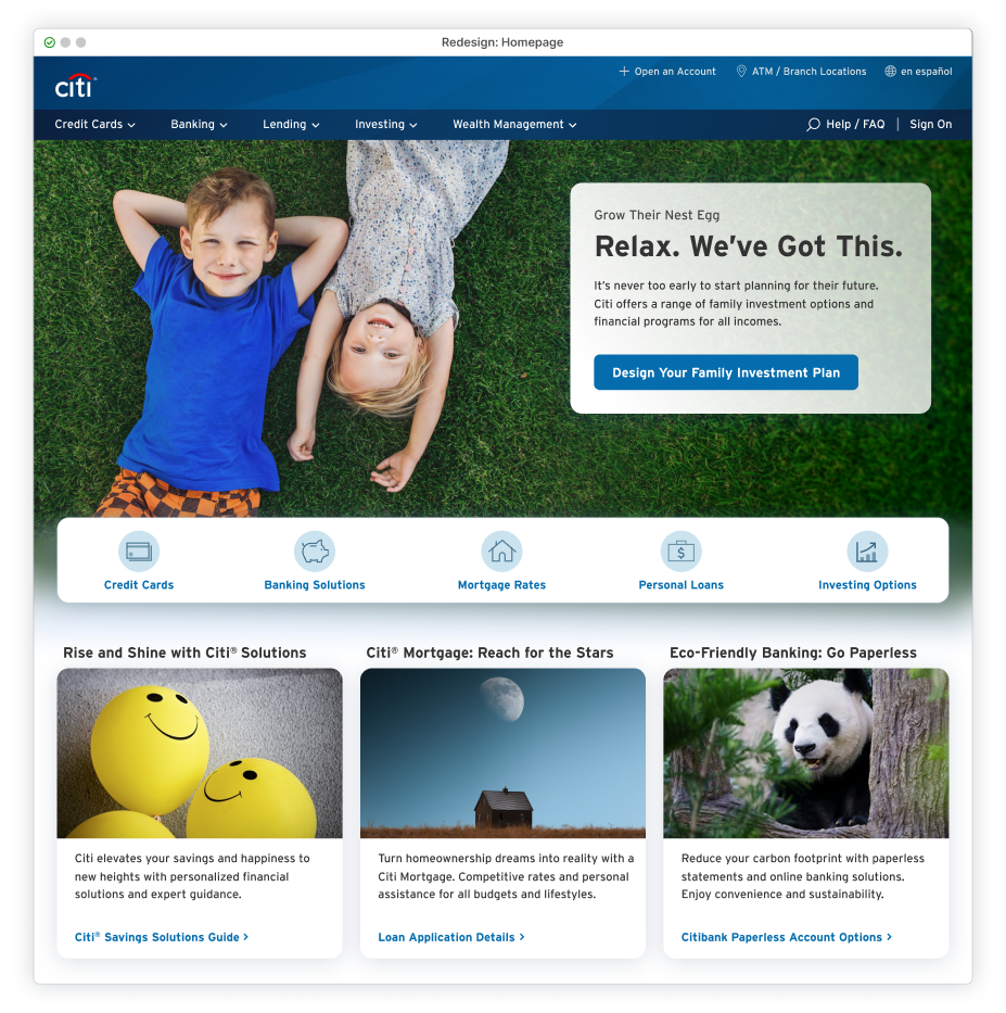 Hero featuring two kids laying on grass.