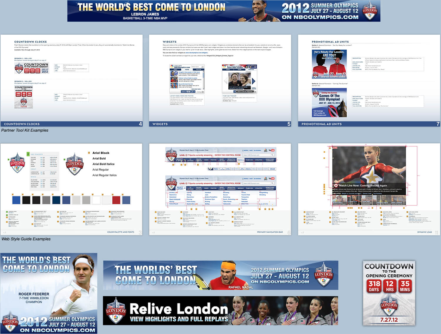 Page Examples of Guidelines and Asset Use