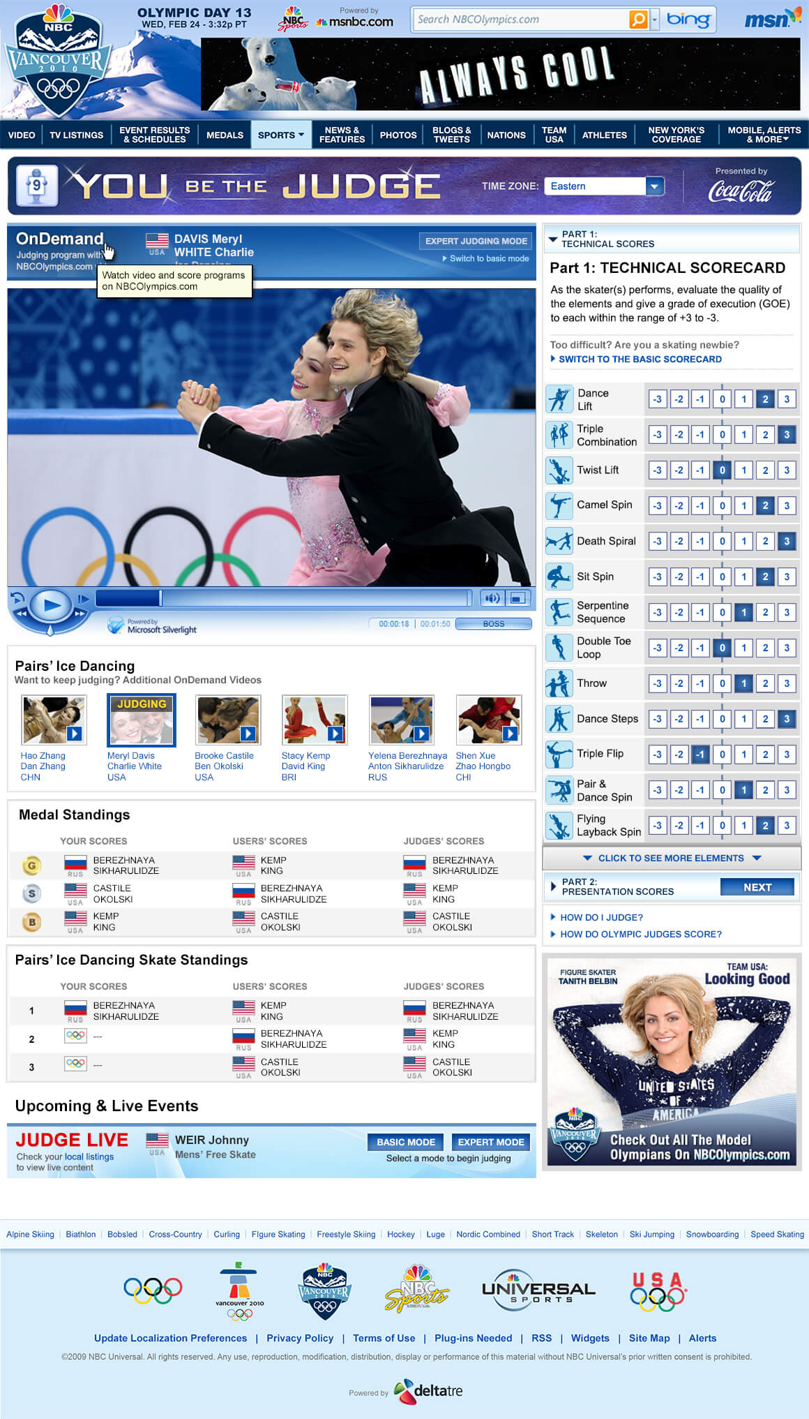 Expert Mode Technical Scorecard