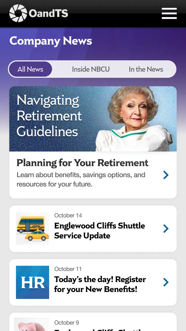 All News tab selected showing list of articles