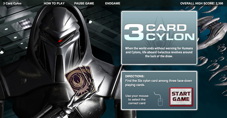 Intro page with directions