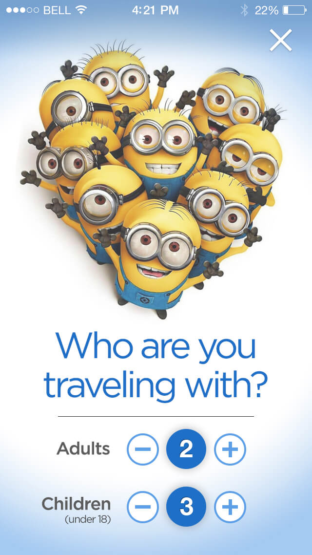 Group of happy Minions