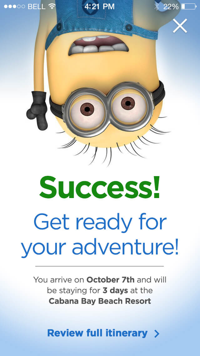 Stay with us option checked, stay offsite uncheck